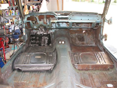 1968 mustang trunk floor replacement